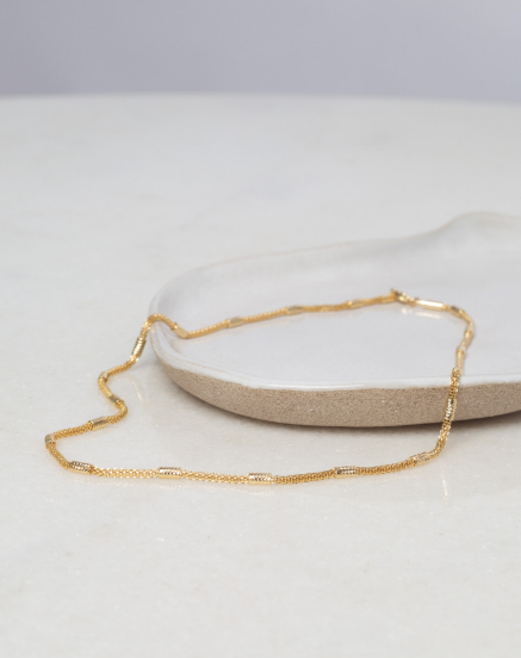 Colar Cano - Dourado