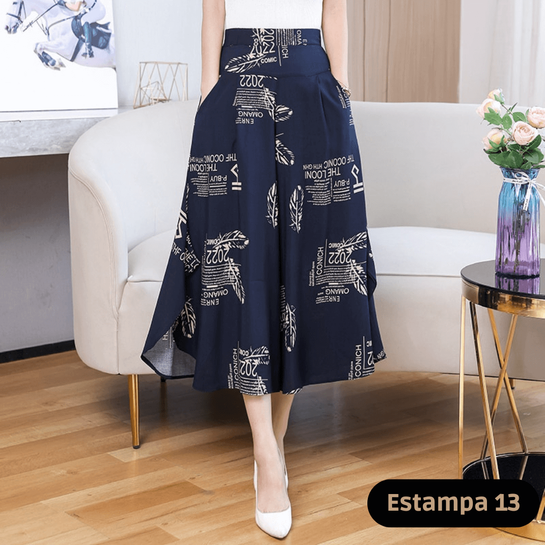 Calça Pantalona Taille