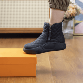 Bota Feminina de Inverno Impermeável Velvet