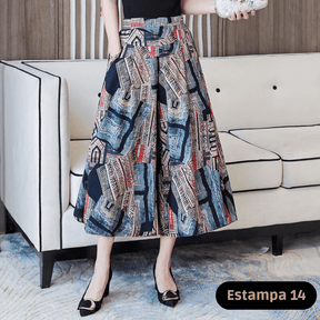 Calça Pantalona Taille