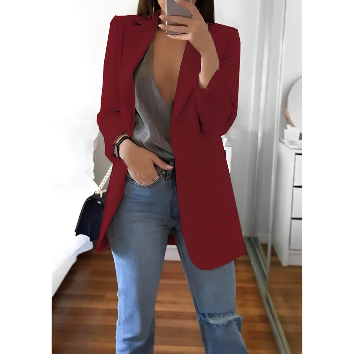 Blazer Alongado Fashionist