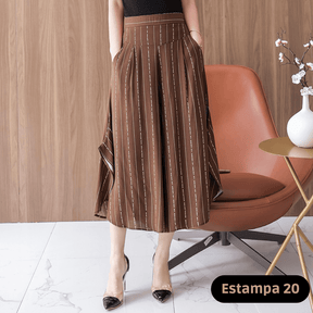 Calça Pantalona Taille