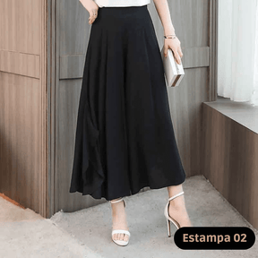 Calça Pantalona Taille