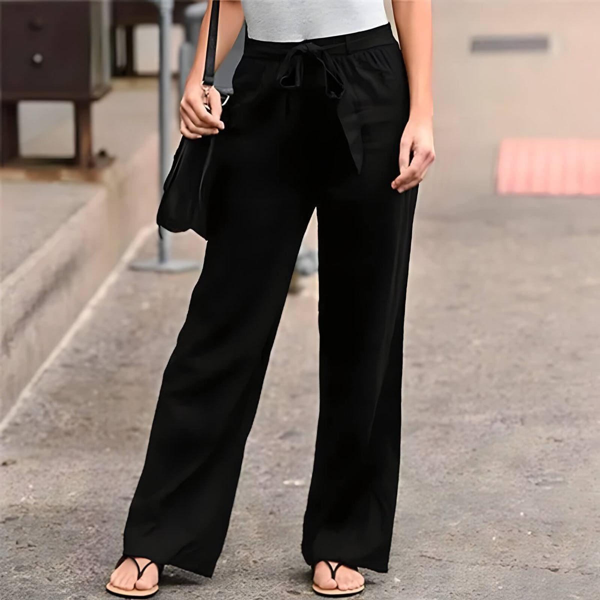 Calça Wide Leg Bamberg
