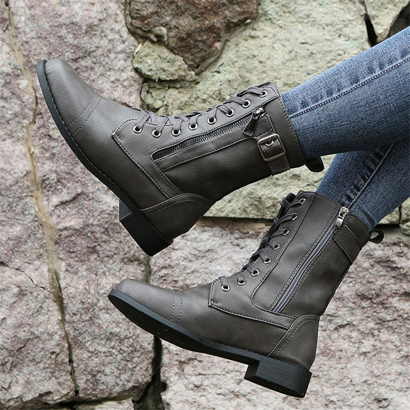 Bota Feminina de Inverno em Couro Legítimo - Vanguard