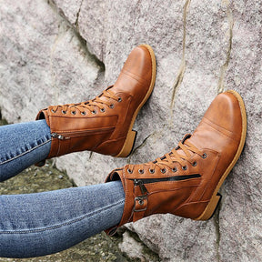Bota Feminina de Inverno em Couro Legítimo - Vanguard