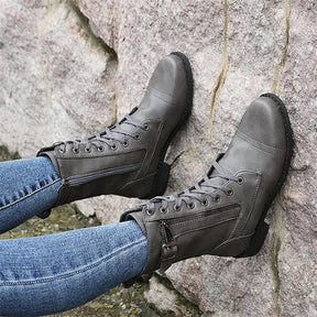 Bota Feminina de Inverno em Couro Legítimo - Vanguard
