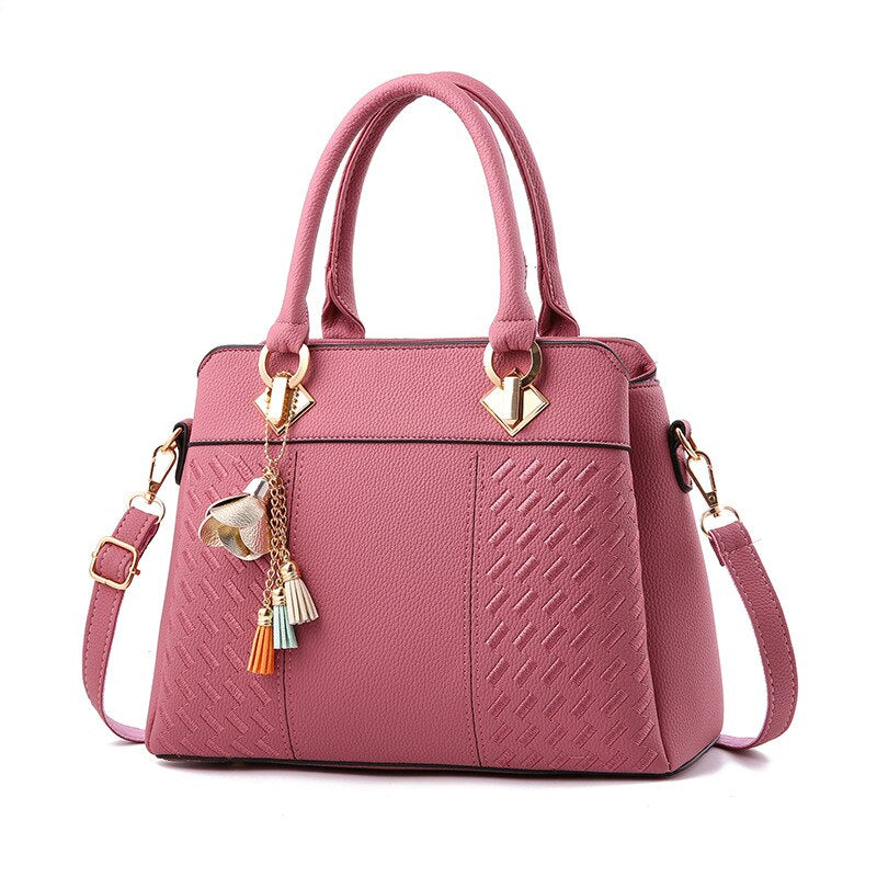 Bolsa Feminina em Couro Genuíno - Carolina Vintage